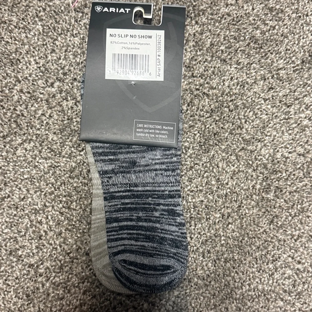 NEW Ariat no-show socks 4pack - Picture 7 of 7